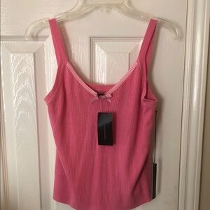 BCBGMaxAzria NWT Girls Pink Camisole tank top size medium also in blue